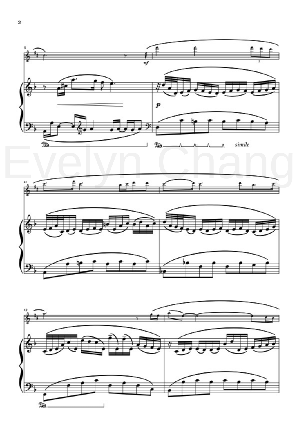 A Tale of Rua Cinco de Outubro – Alto Saxophone and Piano – Score and Part – (PDF)