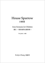 House Sparrow – Fantasies for Children – Score – (PDF)