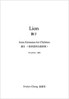 Lion – Fantasies for Children – Score – (PDF)