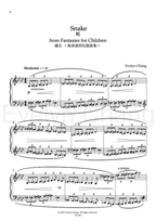 Snake – Fantasies for Children – Score – (PDF)