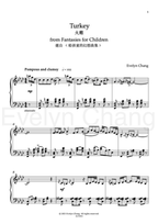 Turkey – Fantasies for Children – Score – (PDF)